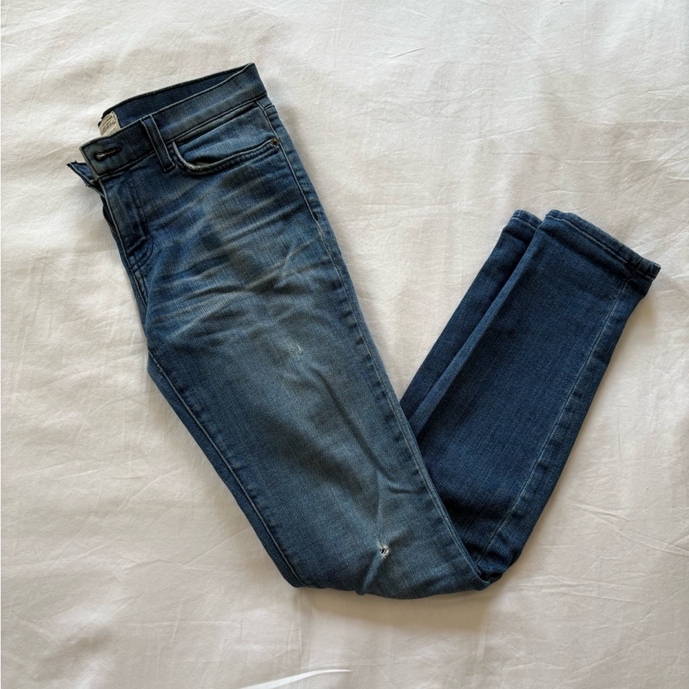 CURRENT/ELLIOTT the Rolled Skinny jean
